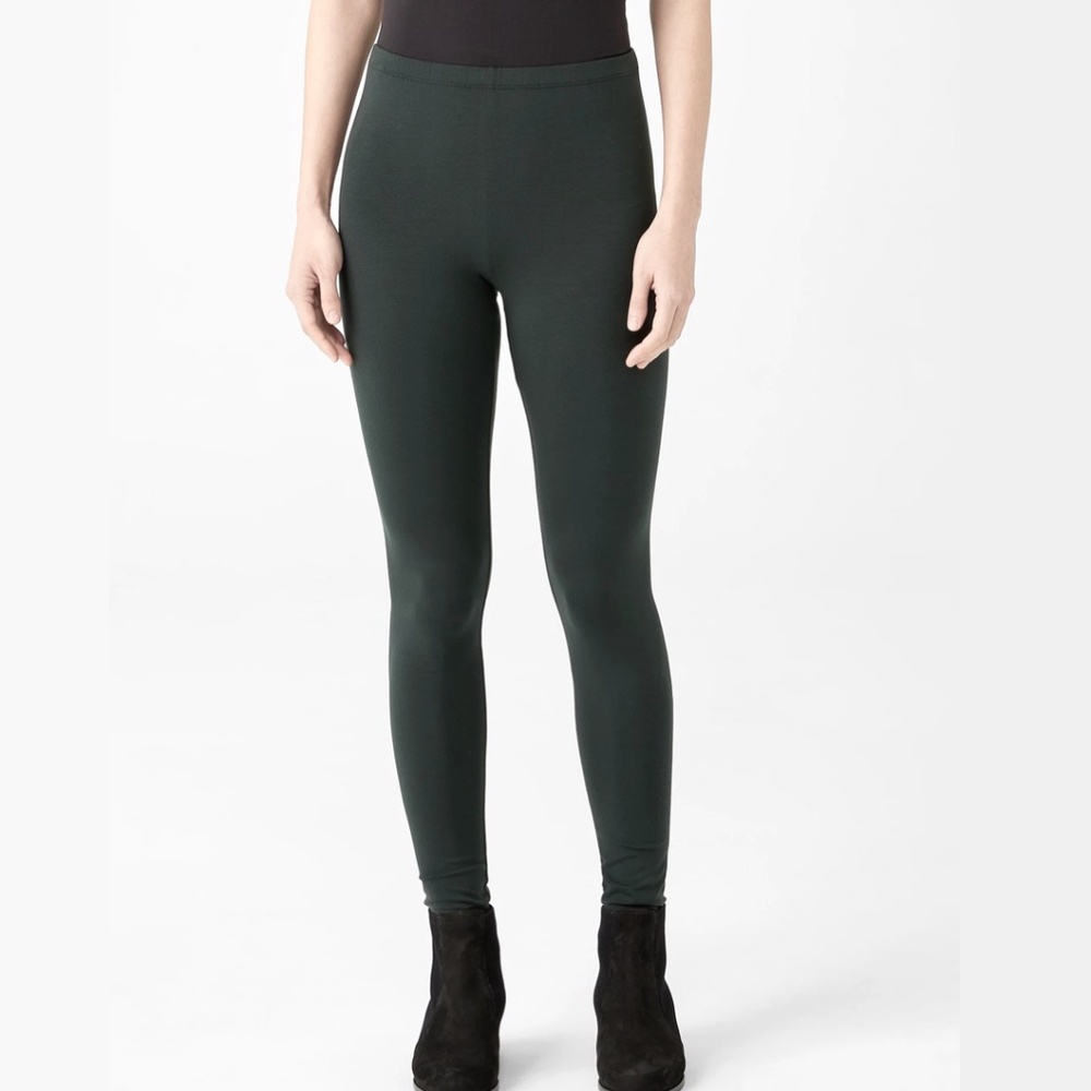 Eileen Fisher Stretch Jersey Knit Leggings Size XL